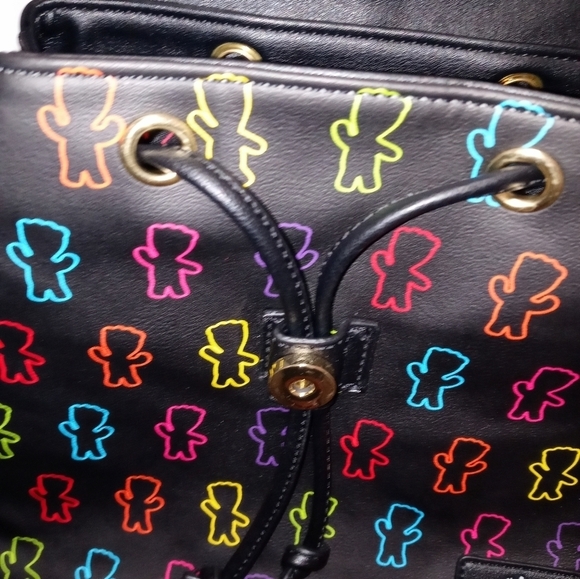 Loungefly Sourpatch Kids Multicolor Mini Cinch Closure Backpack - Picture 8 of 12